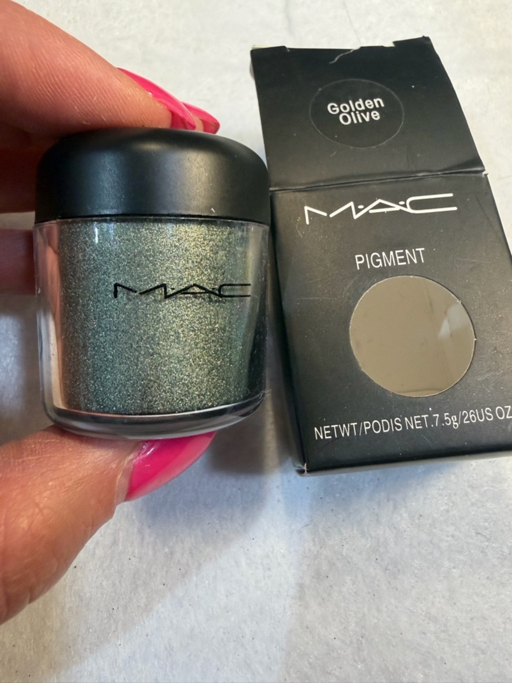 MAC Cosmetics Pigment Loose Eyeshadow - Golden Olive New